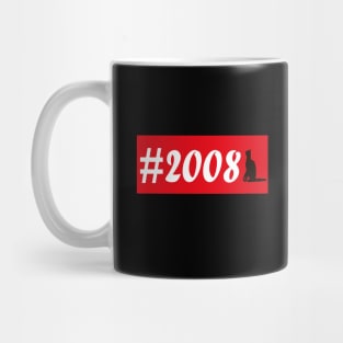 Born in 2008 gift t-shirt Mug